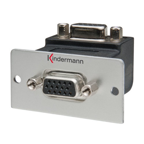 Kindermann Kindermann VGA (HD15) 90° gender change-54 x 54 mm