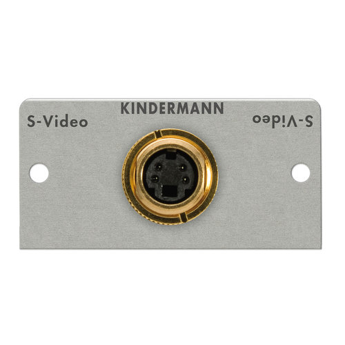 Kindermann Kindermann S-Video soldeer module (4 pin Mini-Din)-50 x 50 mm