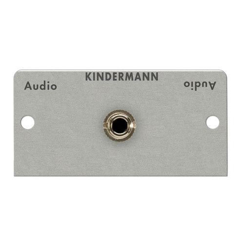 Kindermann Kindermann 3.5mm stereo mini-jack soldeer module-50 x 50 mm