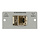 Kindermann Kindermann - Cat 6a (RJ 45) kabel + Plug module-50 x 50 mm