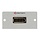 Kindermann Kindermann DisplayPort kabel + plug module-50 x 50 mm