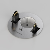 Stroom, USB C oplader en 2x Kabeldoorlaat