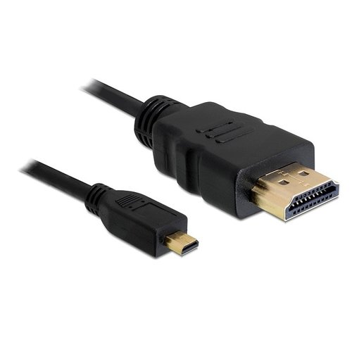 DeLock DeLock high speed HDMI naar Micro HDMI met Ethernet-2.0 meter