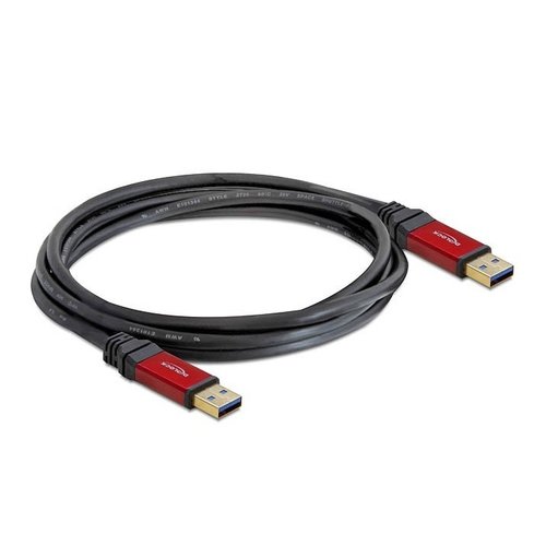 DeLock Premium USB A male - USB A male kabel (USB 3.0) - 3.0 meter