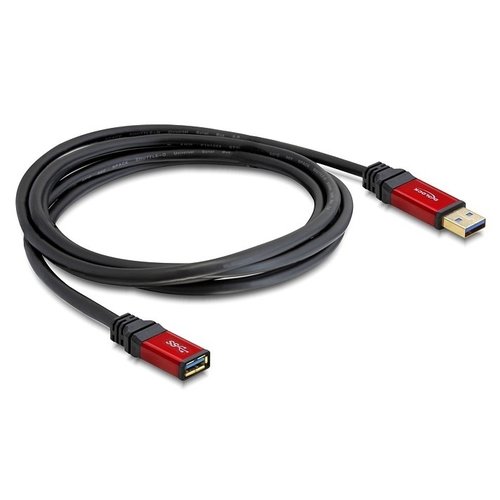 DeLock Premium USB A male - USB A female verlengkabel (USB 3.0) - 1.0 meter