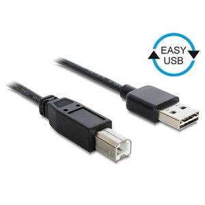 DeLock Easy USB A - USB B - 1.0 meter