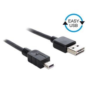 DeLock Easy USB A - Mini USB B5 kabel - 3.0 meter