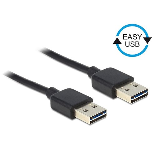 DeLock Easy USB A male - USB A male (USB 2.0) - 3.0 meter