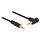 DeLock 3.5mm male - 3.5mm haakse male Stereo audiokabel-5.0 meter DeLock 3.5mm male - 3.5mm haakse male Stereo audiokabel-5.0 meter