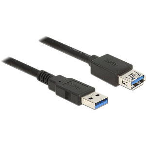 DeLock USB A - USB A verlengkabel - 0.5 meter