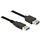 DeLock USB A male - USB A female verlengkabel (USB 3.0) - 0.5 meter