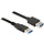 DeLock USB A male - USB A female verlengkabel (USB 3.0)-1.5 meter