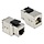 DeLock Keystone - shielded Cat 6a RJ45 module