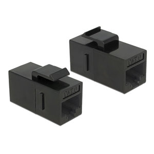 DeLock KeyStone Cat 6 UTP - RJ45 -Zwart