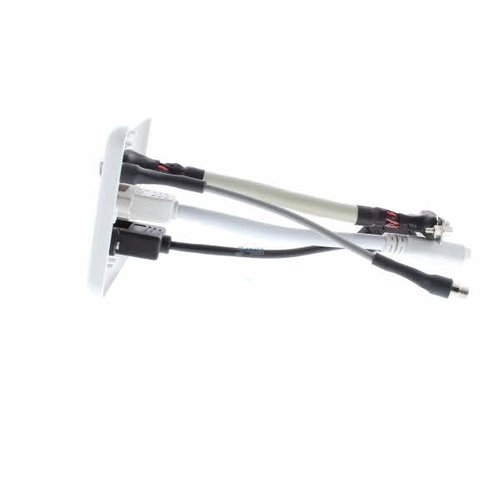 KEM Wand aansluitpaneel 09 - VGA, 3.5mm Audio USB A en HDMI