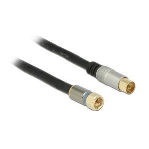 DeLock Premium F-Connector naar Coax female kabel-10 meter