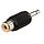 RCA female - 3.5mm mono Jack male