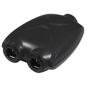 KEM Optische Toslink female - 2x Toslink female adapter