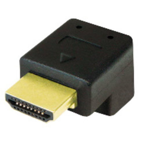 HDMI male - HDMI female 90°adapter