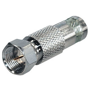 KEM BNC female - F-connecter male adapter