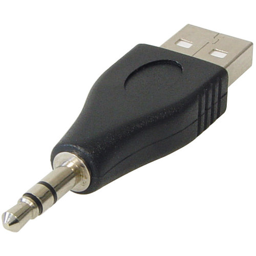 USB A Male - 3.5 mm Stereo plug