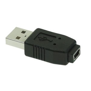 KEM USB A male - Mini USB 5 polig female