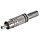 KEM RCA male connector - zwarte ring