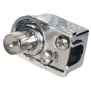 Bulk Coax (IEC) male schroef connector, metalized