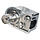 KEM Coax (IEC) male schroef connector, metalized