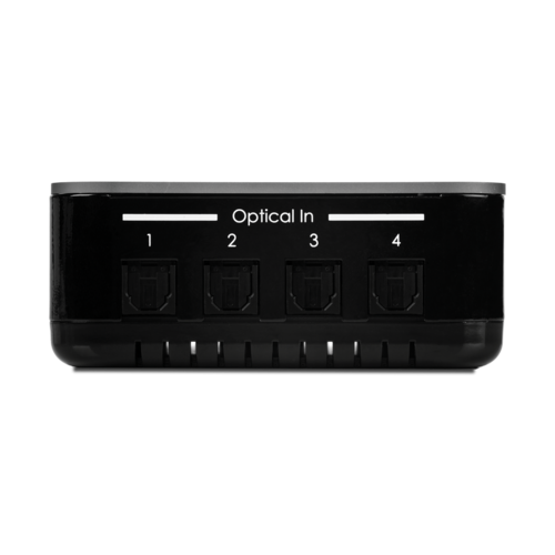 CYP AU-D41 - Optische Toslink Switch - 4 in, 1 uit (met afstandsbediening)