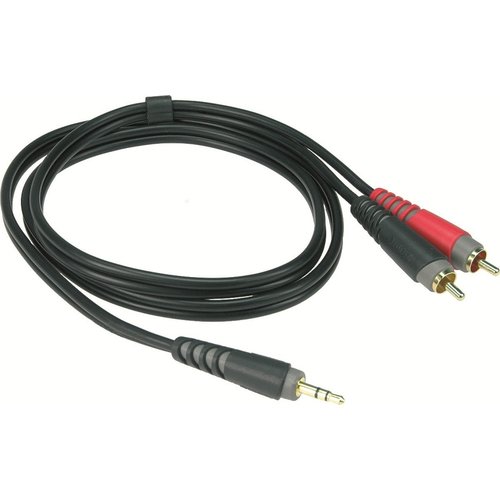 Klotz Klotz 3.5mm stereo Jack male - 2 RCA  audio kabel-1.0 meter