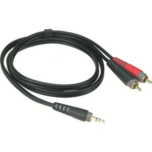 Klotz 3.5mm Jack - 2 RCA  kabel-3.0 meter