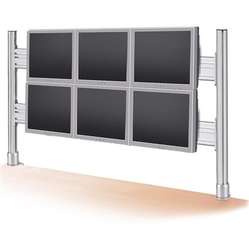 Braca Monitor Toolbar voor 2x 3 monitoren (24 inch)