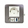 Digitel Source 80 Wit zonder Cover - 1x 220V, USB oplader (2x),  2 x leeg (zelf toe te voegen)