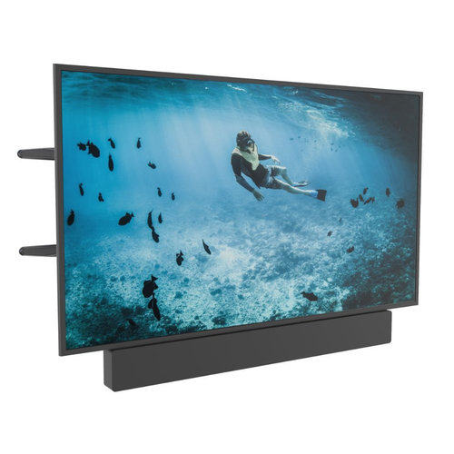 Cavus TV beugel + Universeel soundbar frame