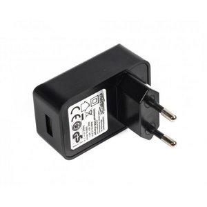 USB oplader (2100 mA)-Zwart