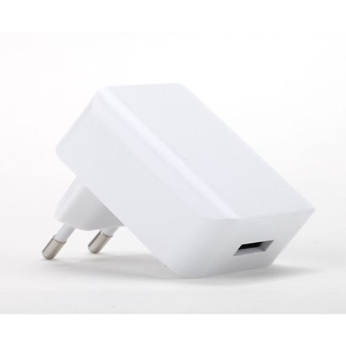 USB oplader (2100 mA)-Wit