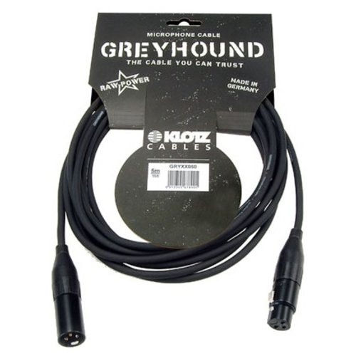 Klotz Greyhound XLR male - XLR female -10 meter