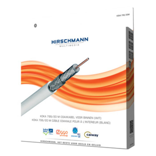 Hirschmann Coax kabel KOKA 799-100 meter