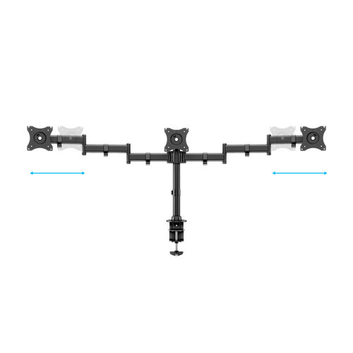 Multibrackets Multibracket M Deskmount Basic Tripple (15 t/m 27 inch)