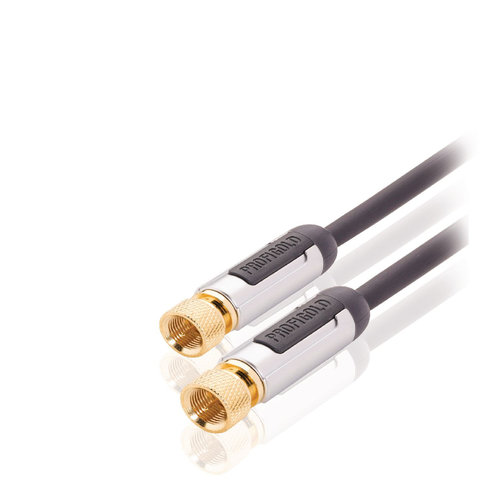 Profigold Profigold Digital Coax F Connector kabel - 5 meter