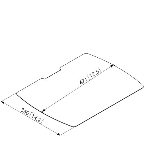 Vogel's Vogel's Accessoireplateau voor T-serie TV standaarden-Zwart