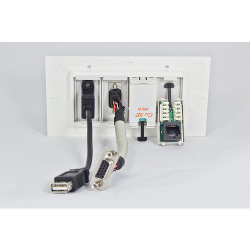 KEM Flex Set 19 (VGA, USB, Cat 6)