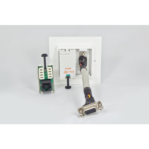 KEM Flex Set 24 (VGA, Cat 6 RJ45)