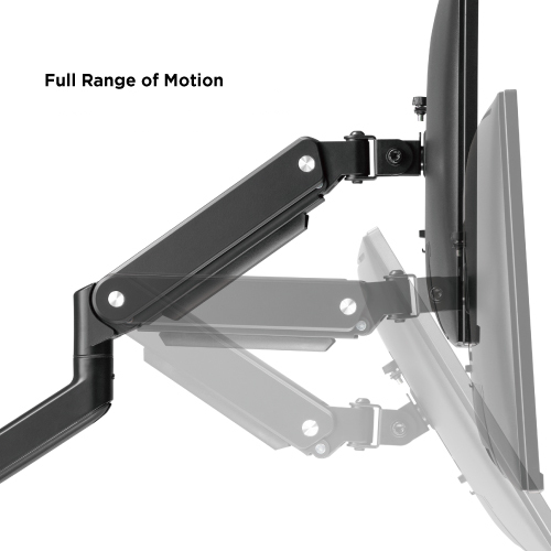 Cavus Monitor arm met  gasveer voor 2 schermen CAV-DM302 (17-32 inch)