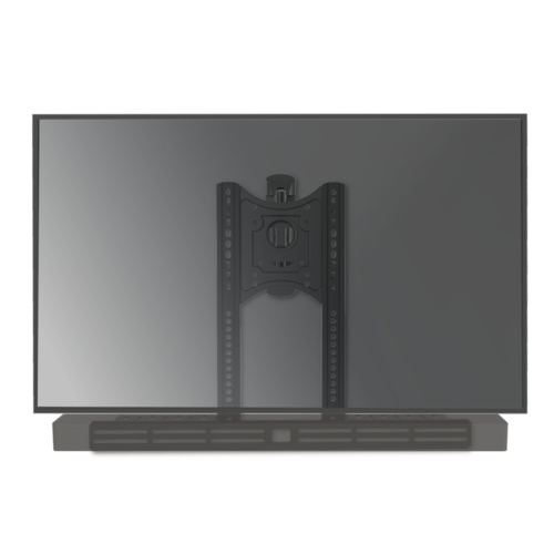 Cavus TV + Universele Soundbar beugel Cavus TV + Universele Soundbar beugel