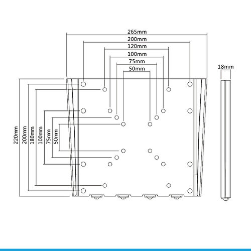 Cavus TV Muurbeugel WMU200