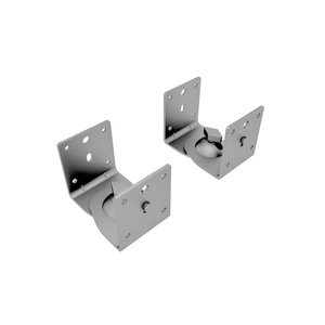 Multibrackets Speaker wandbeugel zwart 2-pack