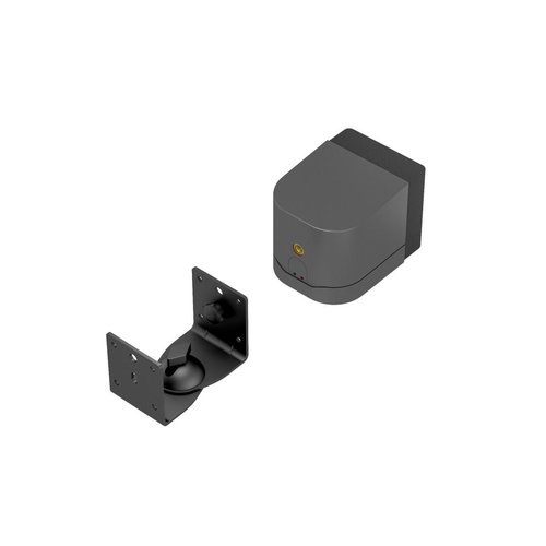 Multibrackets Speaker wandbeugel zwart 2-pack