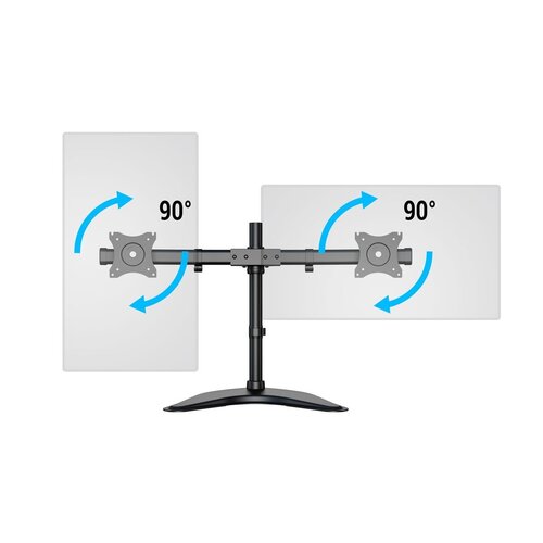 Multibrackets M Deskstand Basic Dual (15-27 inch)